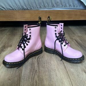 Doc Martens pink boots